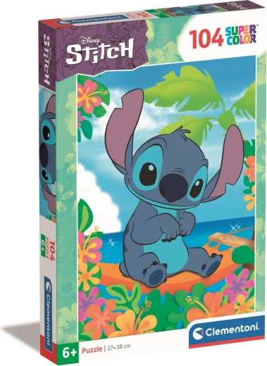 Puzzle 104 piese DISNEY Stitch de la Clementoni