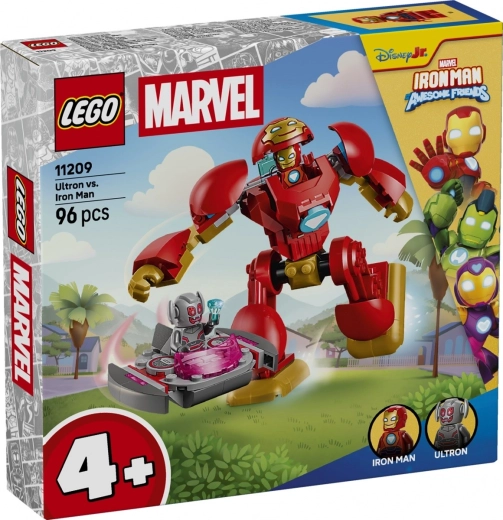 LEGO Marvel Ultron împotriva lui Iron Man