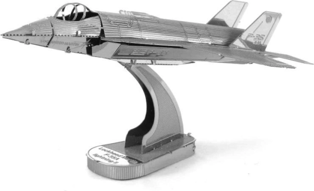 Puzzle 3D Metal Earth avion de vânătoare F-35 Lightning II