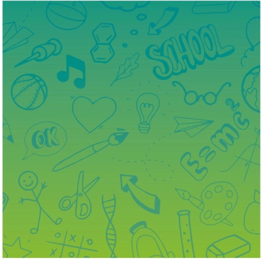 Față de masă pentru educație plastică 65 × 50 cm BTS Ombre Boy