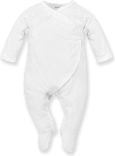 Pinokio overall Lovely Day cu mânecă lungă alb