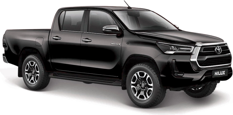 Maisto Special Edition Toyota Hilux neagră 1:24