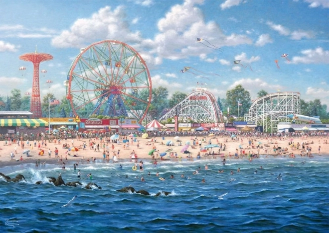 Puzzle Coney Island 1000 piese SCHMIDT