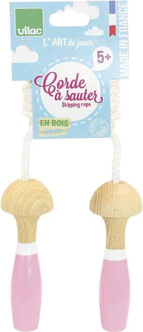 Vilac coardă de sărit roz