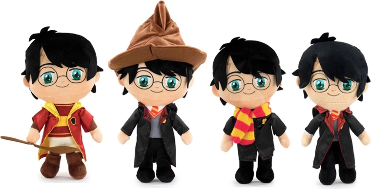 Jucărie de pluș Harry Potter assortată - 1 bucată