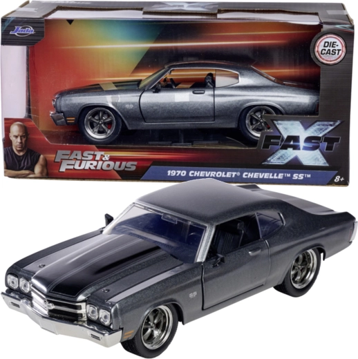 Mașină model 1970 Chevrolet Chevelle SS FAST & FURIOUS 19 cm