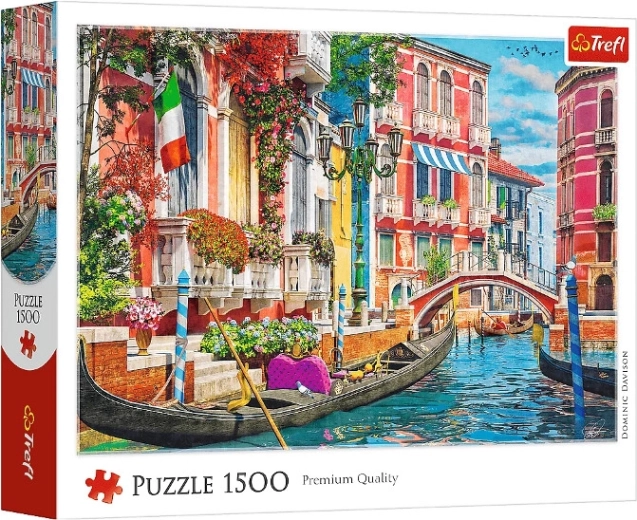 Puzzle După-amiază de vară la Veneția – 1500 de piese