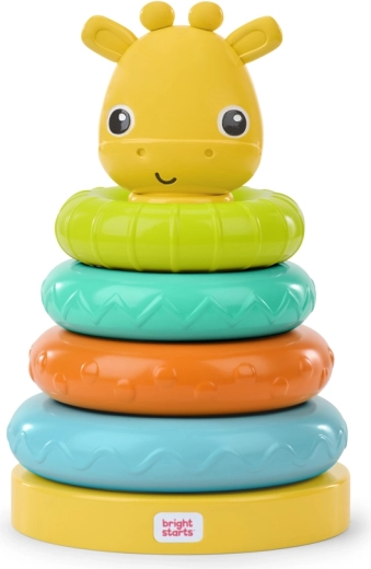 Bright Starts turnul de stivuire Giraffe Tower