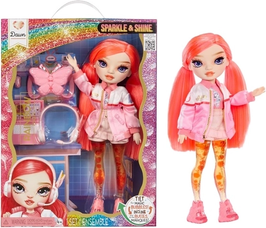 Păpușa Rainbow High Sparkle & Shine Coral