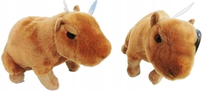 Ziki capibara din pluș 14 cm - 1 bucată
