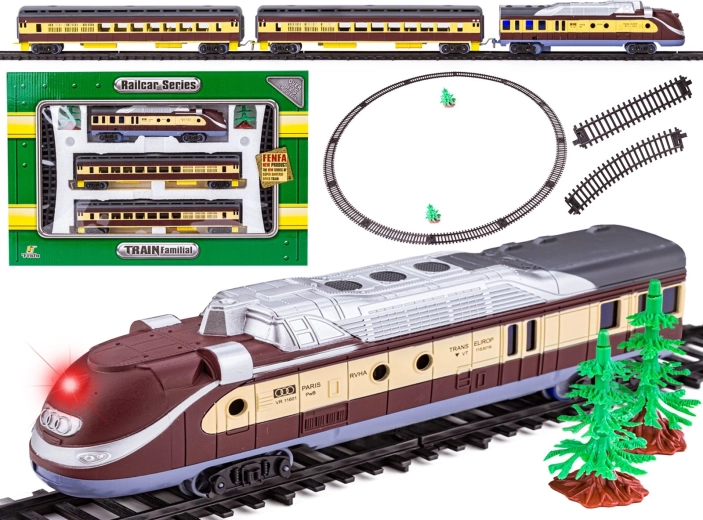 Set de tren electric Fenfa – tren de pasageri