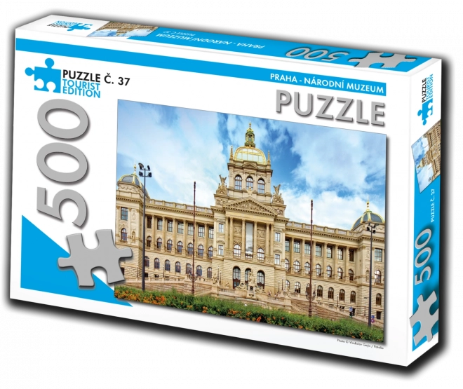 Puzzle Muzeul Național din Praga - 500 de piese