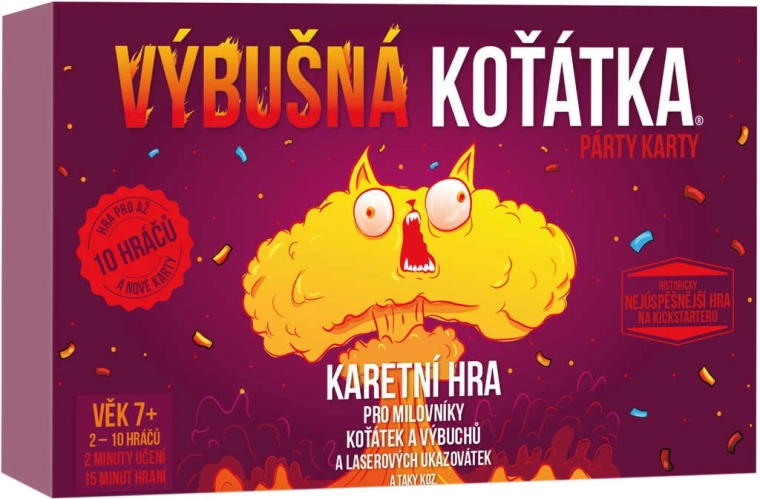 Pisicuțe explozive: Cărți de petrecere