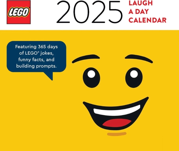 Calendar amuzant LEGO 2025 de la Chronicle Books