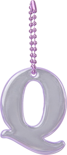 Pandantiv reflectorizant Baagl – litera Q