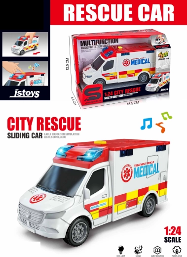 Ambulanță cu efecte