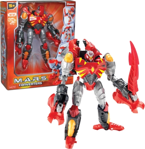 Robot M.A.R.S Converters Dino – dinozauri transformabili T‑Rex și Stegosaurus