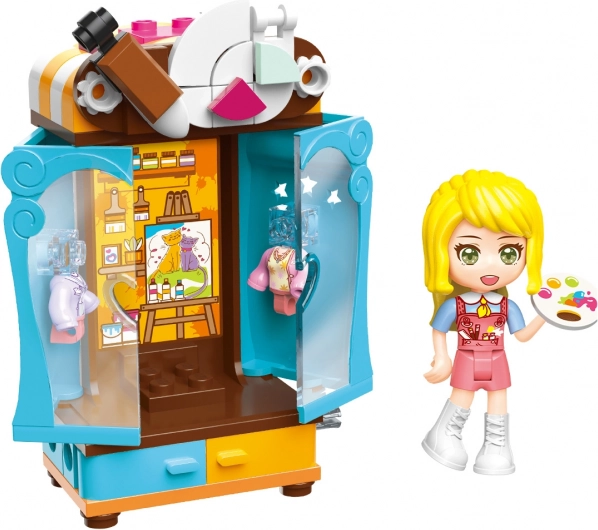 Qman UNA Series dulapul pictoriței set de construcție