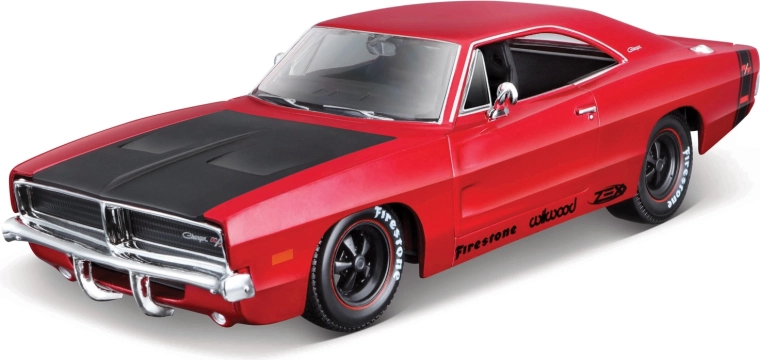 Maisto Dodge Charger R/T 1969 roșu 1:25
