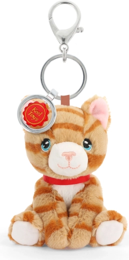 Keeleco breloc pentru geantă pisică roșcată 12 cm