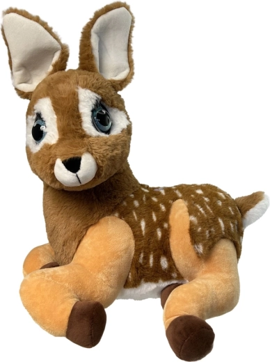 Căprioară de pluș vorbitoare Caramelka 36 cm