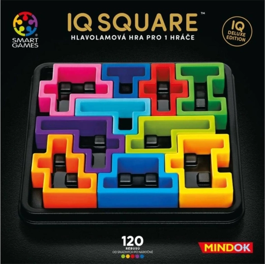 MINDOK SMART GAMES IQ Deluxe Square – puzzle logic