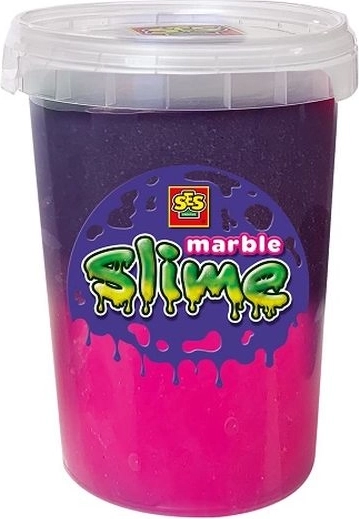SES Slime marmorat roz-fiolet 200 g