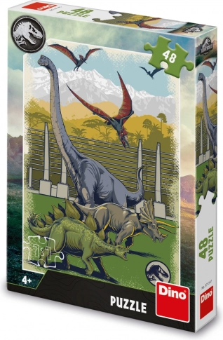 Puzzle Lumea Jurasică – 48 de piese