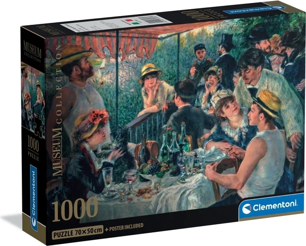 Clementoni puzzle Museum Collection: Mic dejun al canotorilor 1000 piese