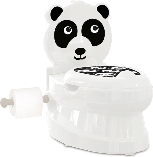 Oliță pentru copii JAMARA Panda cu sunet de tragere a apei și suport pentru hârtie igienică