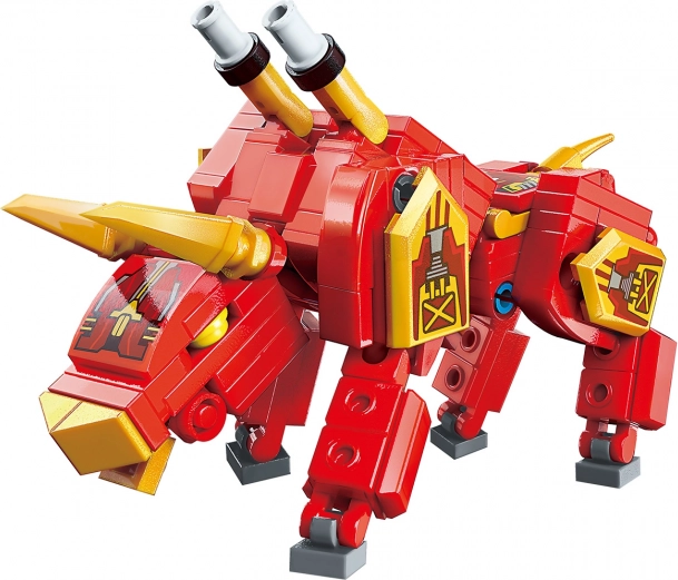 Set de construcție taur robotic Qman Flaming Bull