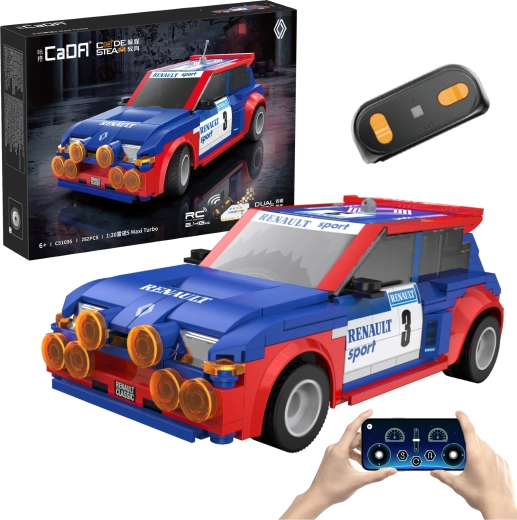 Set de construit CaDA RC auto RENAULT 5 Maxi Turbo 1:20 (282 piese)