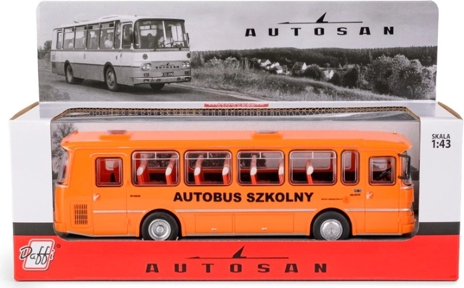 Model de colecție al autobuzului Autosan H9-20 în varianta școlară