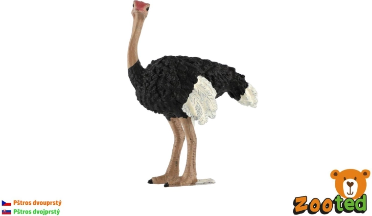 Figurină de struț african de 11 cm
