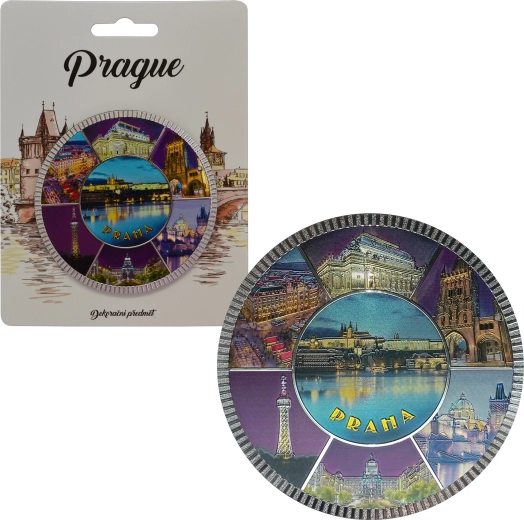 Magnet Praga – suvenir educativ colorat pentru copii