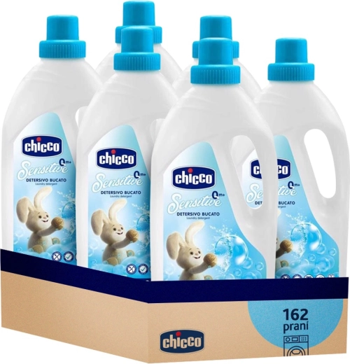 Gel de rufe Chicco Baby Sensitive 1,5 l - 6 buc.