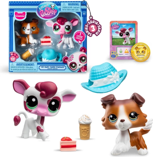 Hasbro Littlest Pet Shop Cowabunga set de figurine și accesorii
