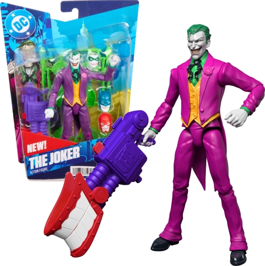 Mattel DC Comics figurină Joker 17 cm cu accesorii