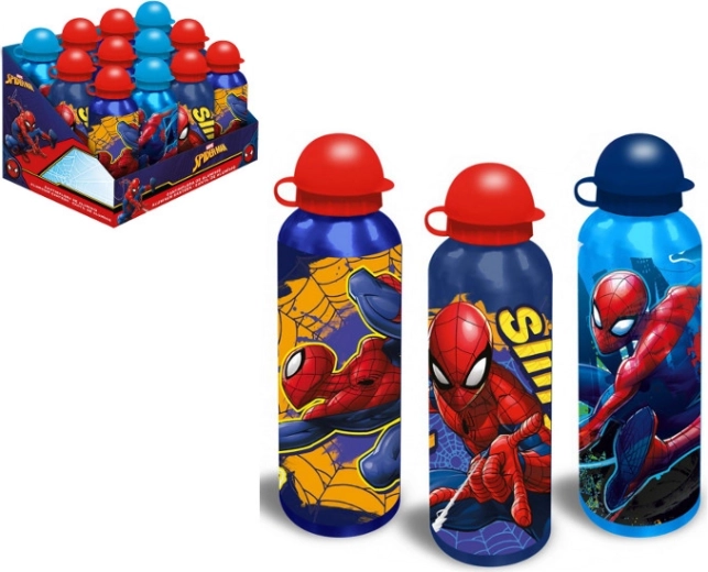 Sticlă din aluminiu pentru băut Spiderman 500 ml