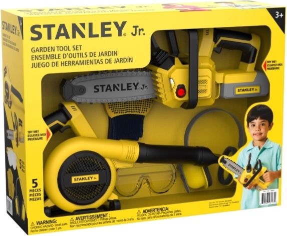 Stanley set pentru copii: suflantă și drujbă