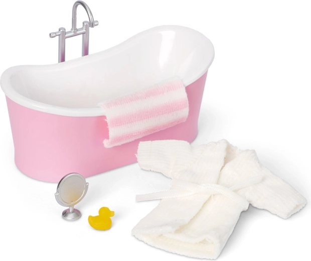 Lundby set pentru baie pentru casa de păpuși – cadă independentă