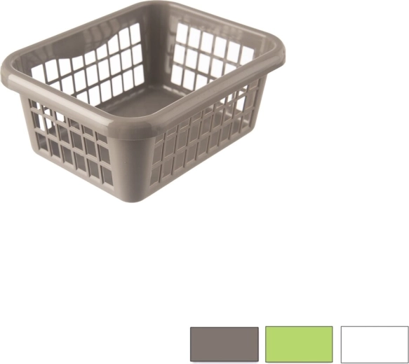 Coș de depozitare din plastic mix 15,5 × 12,5 × 6,5 cm