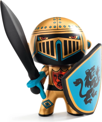 Figurină de cavaler Djeco Arty Toys Knight Azur