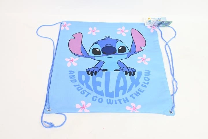 Săculeț pentru educație fizică Disney Stitch 40 × 37,5 cm