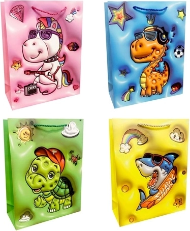 Pungă cadou din hârtie pentru prezentare 31 × 40 × 12 cm