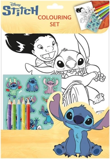 Set de colorat Lilo & Stitch