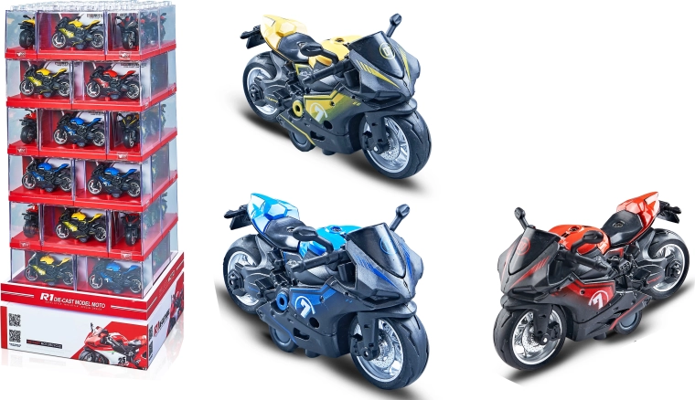 Model metalic de motocicletă DUCATI 1:16 – 3 variante