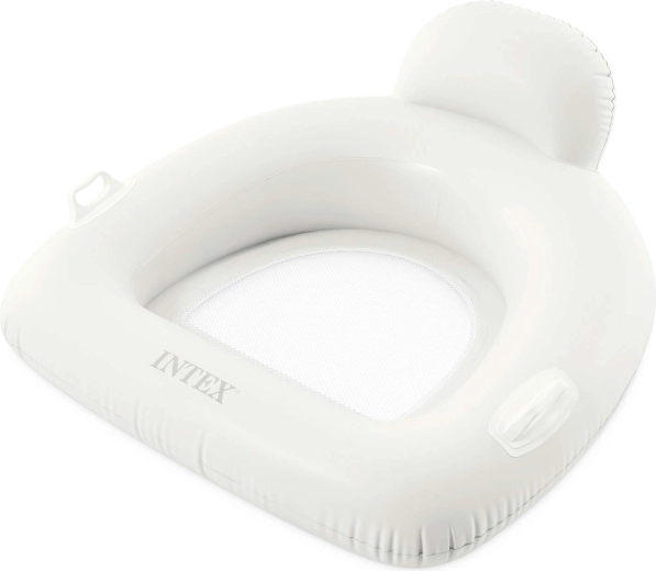 Fotoliu gonflabil Intex pentru apă, alb