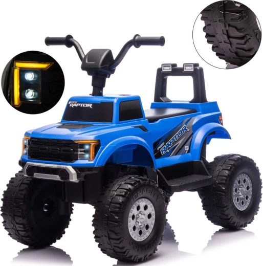 Mașinuță electrică Milly Mally Ford F-150 Raptor albastră