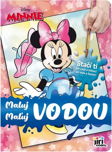 Pictează cu apă Minnie – cărți de colorat magice